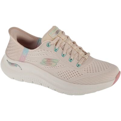 Skechers Slip-Ins: Arch Fit 2.0 - Easy Chic 150066-NTPK, Damskie, buty sportowe, Beżowy Skechers Slip-Ins: Arch Fit 2.0 - Easy Chic 150066-NTPK, Damskie, buty sportowe, Beżowy