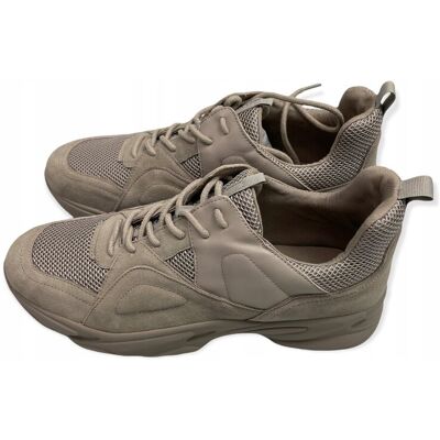 inna (Inny) Sneaker męskie skóra Steve Madden Mover Taupe 45 inna (Inny) Sneaker męskie skóra Steve Madden Mover Taupe 45