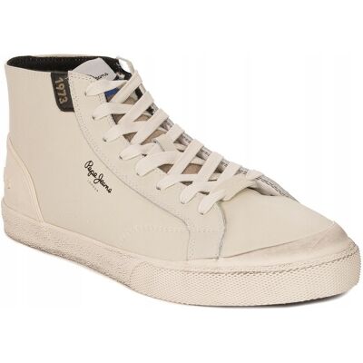 Sneakersy Buty Pepe Jeans Pms30878 803 White R.43 Sneakersy Buty Pepe Jeans Pms30878 803 White R.43