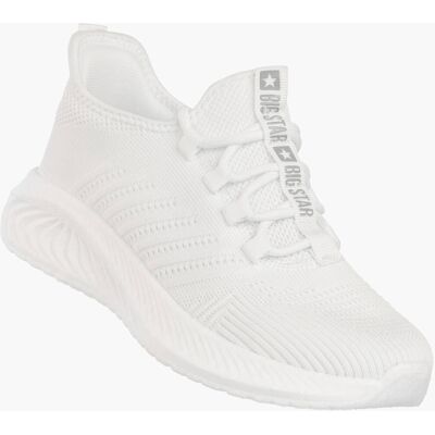 Sneakersy Damskie BIG STAR Buty Sportowe Lekkie Wsuwane Białe UU274056 40 Sneakersy Damskie BIG STAR Buty Sportowe Lekkie Wsuwane Białe UU274056 40