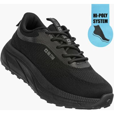 Sneakersy Damskie BIG STAR Buty Sportowe Na Platformie Czarne TT274344 Czarny 40 Sneakersy Damskie BIG STAR Buty Sportowe Na Platformie Czarne TT274344 Czarny 40