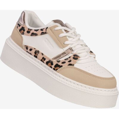 Sneakersy Damskie BIG STAR Buty Sportowe Półbuty Na Platformie Białe/Beżowe SS274357 Biały 39 Sneakersy Damskie BIG STAR Buty Sportowe Półbuty Na Platformie Białe/Beżowe SS274357 Biały 39