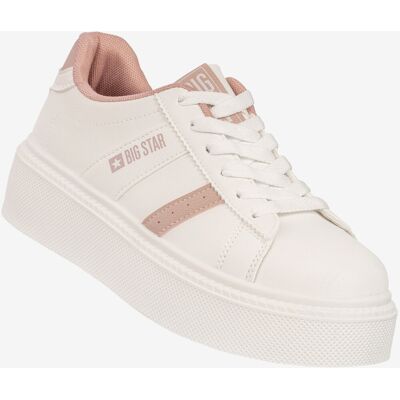 Sneakersy Damskie BIG STAR Buty Sportowe Półbuty Na Platformie Białe SS274346 Biały 41 Sneakersy Damskie BIG STAR Buty Sportowe Półbuty Na Platformie Białe SS274346 Biały 41