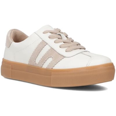 Sneakersy Damskie Filippo Dp6798/25 Buty Na Platformie Skórzane Białe-36 Sneakersy Damskie Filippo Dp6798/25 Buty Na Platformie Skórzane Białe-36
