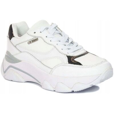 Sneakersy Damskie Guess Fl8sn2 Fal12 Sunshine2 White Białe R.40 Sneakersy Damskie Guess Fl8sn2 Fal12 Sunshine2 White Białe R.40