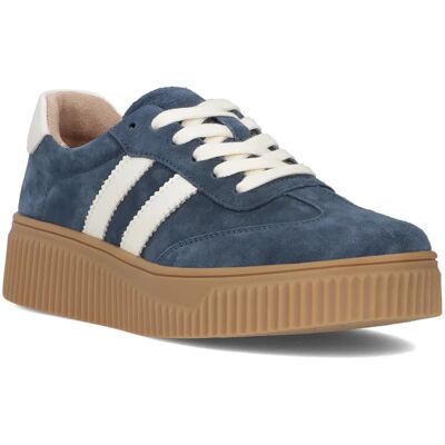 Sneakersy Damskie Na Platformie Skórzane Niebieskie Filippo Dp6776/25 -41 Sneakersy Damskie Na Platformie Skórzane Niebieskie Filippo Dp6776/25 -41