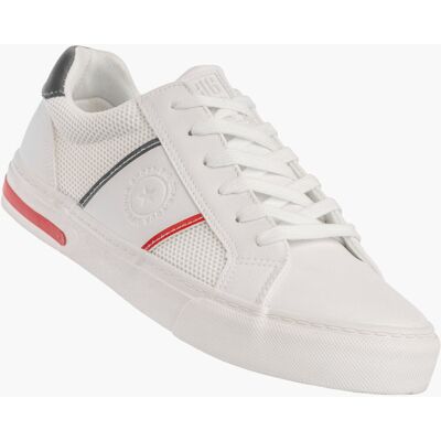 Sneakersy Męskie BIG STAR Tenisówki Buty Sportowe Casual Białe TT174281 Biały 45 Sneakersy Męskie BIG STAR Tenisówki Buty Sportowe Casual Białe TT174281 Biały 45