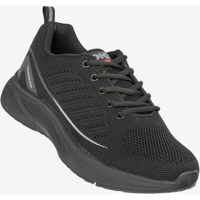 Sneakersy Męskie Buty Sportowe Do Biegania DK Czarne Dozer-2 Czarny 42 Sneakersy Męskie Buty Sportowe Do Biegania DK Czarne Dozer-2 Czarny 42