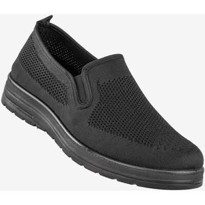 Sneakersy Męskie Buty Sportowe Wsuwane News Czarne 9TX02-1022 Czarny 42 Sneakersy Męskie Buty Sportowe Wsuwane News Czarne 9TX02-1022 Czarny 42