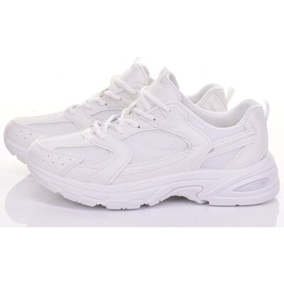 Inny producent SNEAKERSY MĘSKIE MODNE BUTY SPORTOWE LEKKIE NA PIANCE CAŁE BIAŁE Inny producent SNEAKERSY MĘSKIE MODNE BUTY SPORTOWE LEKKIE NA PIANCE CAŁE BIAŁE