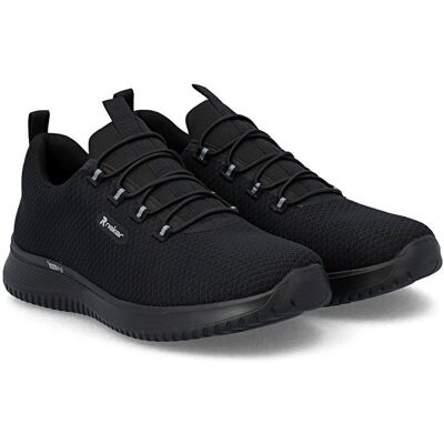 Sneakersy Męskie Rieker B9655-00 Black R.41 Sneakersy Męskie Rieker B9655-00 Black R.41