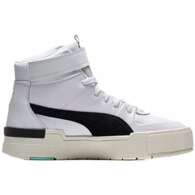 Sneakersy PUMA białe za kostkę wysokie trampki damskie sportowe r. 38 24 cm Sneakersy PUMA białe za kostkę wysokie trampki damskie sportowe r. 38 24 cm
