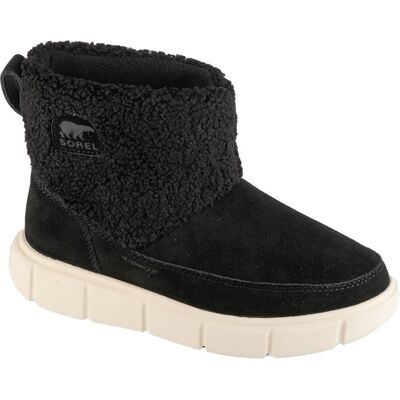 Sorel Explorer III Slip-on Cozy WP 2079341010, Damskie, buty zimowe, Czarne Sorel Explorer III Slip-on Cozy WP 2079341010, Damskie, buty zimowe, Czarne