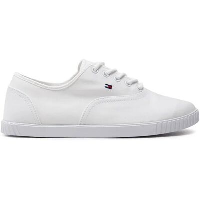 Tommy Hilfiger Buty Canvas lace up sneaker fw0fw07805 ybs, rozmiar 40 Tommy Hilfiger Buty Canvas lace up sneaker fw0fw07805 ybs, rozmiar 40