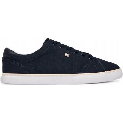 Tommy Hilfiger Sneakersy Th Low Profile Vulc Canvas FW0FW09102 R. 39 Tommy Hilfiger Sneakersy Th Low Profile Vulc Canvas FW0FW09102 R. 39