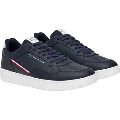 Inny producent TOMMY HILFIGER TH BASKET CORE SPORTOWE BUTY MĘSKIE ZE SKÓRĄ 41 16DA Inny producent TOMMY HILFIGER TH BASKET CORE SPORTOWE BUTY MĘSKIE ZE SKÓRĄ 41 16DA