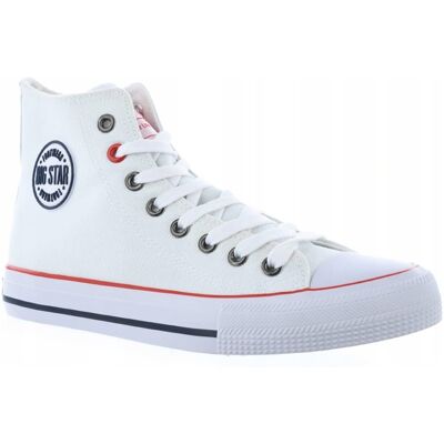 Trampki Damskie BIG STAR T274026 101 białe 37 Trampki Damskie BIG STAR T274026 101 białe 37