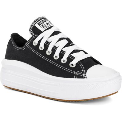 Trampki damskie Converse Chuck Taylor All Star Move Canvas Platform Ox black/white/white 40 EU Trampki damskie Converse Chuck Taylor All Star Move Canvas Platform Ox black/white/white 40 EU