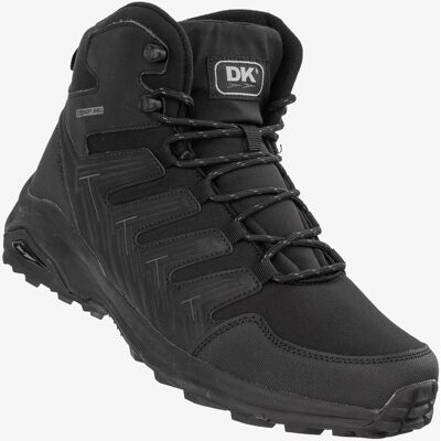 Trekkingi Męskie Buty Trzewiki Na Zimę Czarne DK VB16939 Czarny 43 Trekkingi Męskie Buty Trzewiki Na Zimę Czarne DK VB16939 Czarny 43