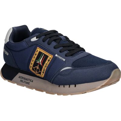 Aeronautica Militare Granatowe Sneakersy Męskie 46 Aeronautica Militare Granatowe Sneakersy Męskie 46