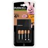 Ładowarka DURACELL do akumulatorów model CEF14 + akumulatory: 2 szt. AA 1300 mAh i 2 szt. AAA 750 mAh