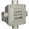 TAREL Puszka odgałęźna metalowa 5-torowa 2,5mm2 4 wejścia IP55 018