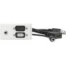 Inny producent Vivolink Outlet Panel Hdmi, Usb, Aud