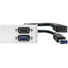 Inny producent Vivolink Outlet Panel Hdmi, Usb3.0