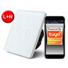 RTX Włącznik Dotykowy Wifi Tuya 2Obw. Biały # L+N