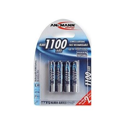 Akumulator Nimh Ansmann, 1100 Mah, 4 Szt. Akumulator Nimh Ansmann, 1100 Mah, 4 Szt.
