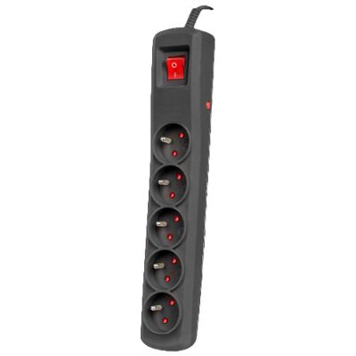 Armac Arcon Arc5 3m Czarna Listwa Zasilająca Przeciwprzepięciowa, 5 Gniazd, Przewód 3m Armac Arcon Arc5 3m Czarna Listwa Zasilająca Przeciwprzepięciowa, 5 Gniazd, Przewód 3m