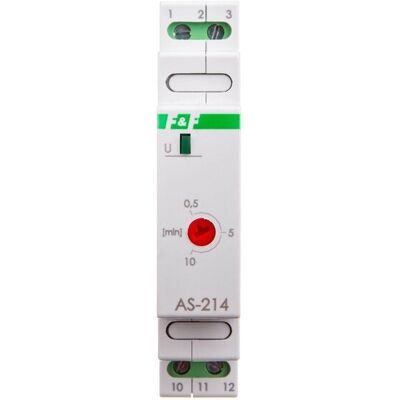F&F - AS-214 - 24V - 16A - Zasilanie schodowe timer F&F - AS-214 - 24V - 16A - Zasilanie schodowe timer