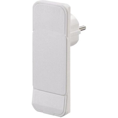 Bachmann 933.009 Kompaktowa Płaska Wtyczka Schuko - Biała Bachmann 933.009 Kompaktowa Płaska Wtyczka Schuko - Biała