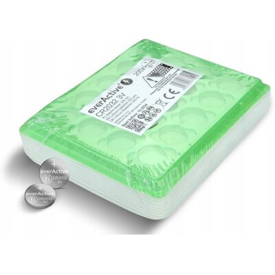Bateria Cr2032 3v Litowa Guzikowa Everactive Baterie 200 Szt. Bateria Cr2032 3v Litowa Guzikowa Everactive Baterie 200 Szt.