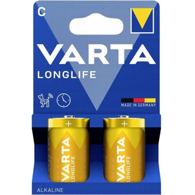 Bateria Varta Longlife C - Niskie zużycie - 1,5V Bateria Varta Longlife C - Niskie zużycie - 1,5V