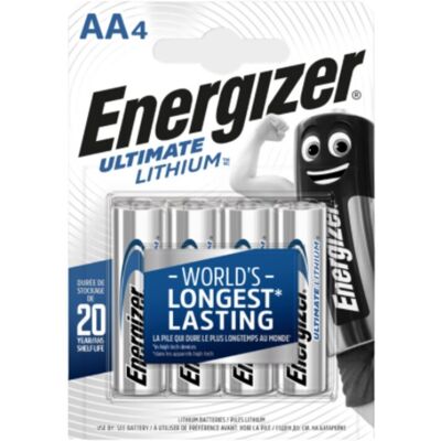 Baterie litowe Energizer Ultimate Lithium AA 4 pack Baterie litowe Energizer Ultimate Lithium AA 4 pack