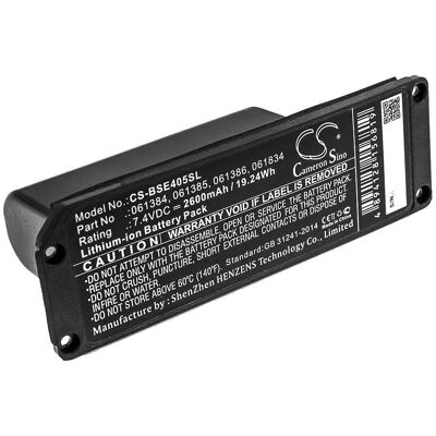 Bose Soundlink Mini One / 061384 2600mah 19.24wh Li-Ion 7.4v (Cameron Sino) Bose Soundlink Mini One / 061384 2600mah 19.24wh Li-Ion 7.4v (Cameron Sino)