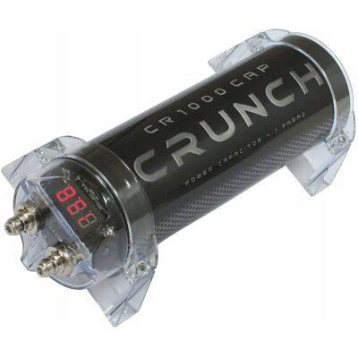 Inny producent Crunch CR1000CAP Kondensator samochodowy 1F do wzmacniacza samochodowego Inny producent Crunch CR1000CAP Kondensator samochodowy 1F do wzmacniacza samochodowego