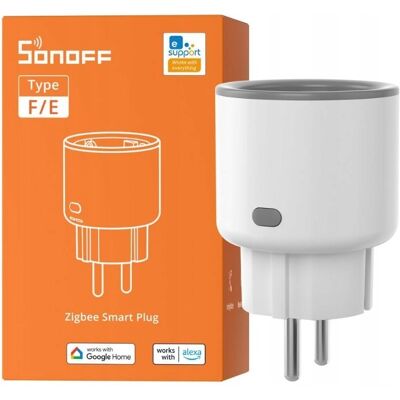 Gniazdko SONOFF S60ZBTPF Zigbee 3.0 Wtyczka Pomiar Prądu Mocy Energii Gniazdko SONOFF S60ZBTPF Zigbee 3.0 Wtyczka Pomiar Prądu Mocy Energii