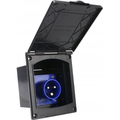 NePower Gniazdo zasilania prądu cee 230v 16a zewnętrzne kamper łódź przyczepa NePower Gniazdo zasilania prądu cee 230v 16a zewnętrzne kamper łódź przyczepa