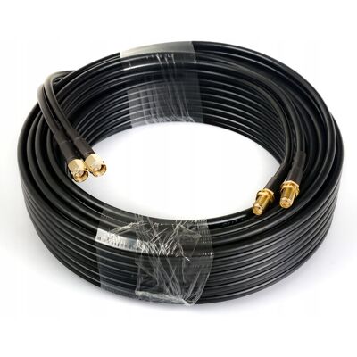 Inny producent Kabel GSM Twin Poynting CAB-109 10 m Konektor antenowy gniazdo SMA M - SM F Inny producent Kabel GSM Twin Poynting CAB-109 10 m Konektor antenowy gniazdo SMA M - SM F