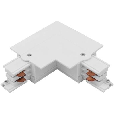 Kątowy L-ŁĄCZNIK uziemienie lewe CTLS RECESSED POWER L 8684 Nowodvorski do 3-fazowej szyny podtynkowej 230V biały Kątowy L-ŁĄCZNIK uziemienie lewe CTLS RECESSED POWER L 8684 Nowodvorski do 3-fazowej szyny podtynkowej 230V biały