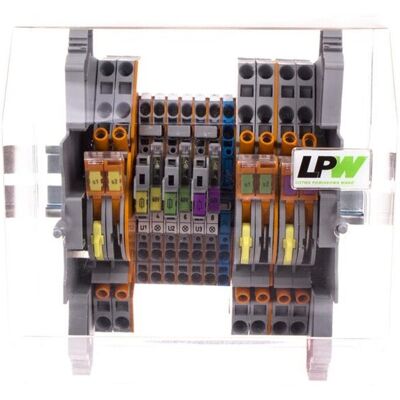 WAGO Listwa Pomiarowa Lpw 13-Torowa 60v Ac Răłwnolegĺ‚a 847-105/060-1000 WAGO Listwa Pomiarowa Lpw 13-Torowa 60v Ac Răłwnolegĺ‚a 847-105/060-1000