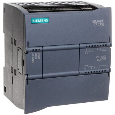 Siemens Moduł podstawowy PLC CPU 1212C 8WE 6WY+2WE analogowe 24V DC 75kB SIMATIC S7-1200 6ES7212-1AE40-0XB0 Siemens Moduł podstawowy PLC CPU 1212C 8WE 6WY+2WE analogowe 24V DC 75kB SIMATIC S7-1200 6ES7212-1AE40-0XB0
