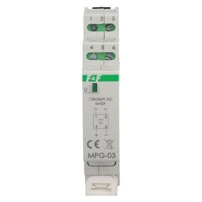F&F Mostek prostowniczy 110-264v ac z led mpg-03-230v F&F Mostek prostowniczy 110-264v ac z led mpg-03-230v