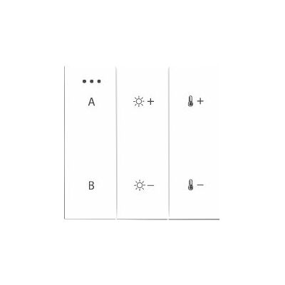 AZzardo Panel Bluetooth Startujący Az5210 Na Baterie Biały AZzardo Panel Bluetooth Startujący Az5210 Na Baterie Biały