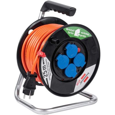 Przedłużacz bębnowy Brennensthul Akyga AK-CR-05 bryzgoszczelny 4 gniazda 3x1.5 mm IP44 25 m Przedłużacz bębnowy Brennensthul Akyga AK-CR-05 bryzgoszczelny 4 gniazda 3x1.5 mm IP44 25 m