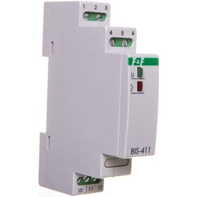 F&F Przekaźnik bistabilny włącz/wyłącz 1P 16A separowany 100-265V AC Inrush BIS-411i F&F Przekaźnik bistabilny włącz/wyłącz 1P 16A separowany 100-265V AC Inrush BIS-411i