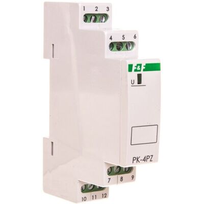F&F PK-4PZ-230V Elektromagnetyczne przekaźnik - Montaż na szynie DIN F&F PK-4PZ-230V Elektromagnetyczne przekaźnik - Montaż na szynie DIN