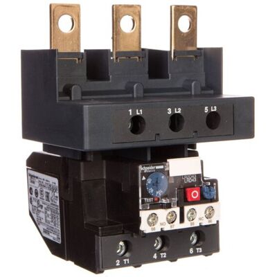 SCHNEIDER ELECTRIC Przekaźnik przeciążeniowy, 80...104A, klasa 10A LRD4365 SCHNEIDER ELECTRIC Przekaźnik przeciążeniowy, 80...104A, klasa 10A LRD4365